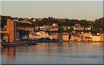 NM8530 : Oban Bay from evening ferry by Andrew Curtis