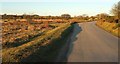 Road across Pendrift Downs