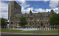NZ4920 : Middlesbrough town hall and fountains by Robert Eva