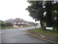 Little Green Lane at the junction of Manor Road