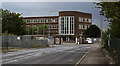 The entrance to Mersey Wharf Business Park