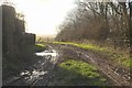 Track into field near Chittlehampton