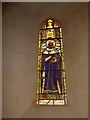 St Nicholas, Brockley: stained glass window (c)