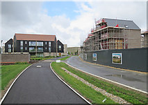 TL4654 : New houses at Ninewells by John Sutton