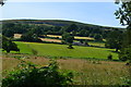 Fields below Ty Mawr, seen from the canal