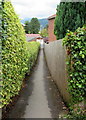 Footpath to Linden Grove, Govilon