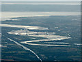 The Mersey estuary from the air