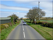 SZ5080 : Road past Leechmore Farm by Robin Webster