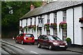 The White Swan public house at Llanfrynach