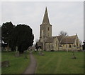 Path to St James Church, Quedgeley