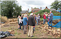 SK8329 : Croxton Kerrial 12thC Medieval Manor House: excavations (1) by Kate Jewell