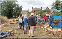SK8329 : Croxton Kerrial 12thC Medieval Manor House: excavations (1) by Kate Jewell