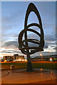 Port Talbot : Kitetail sculpture