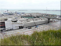 TR3341 : Demolition of multi-storey car park, Eastern Docks by John Baker