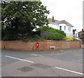 King George V postbox in an Exmouth wall