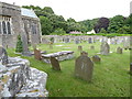 ST4971 : All Saints, Wraxall: churchyard (c) by Basher Eyre