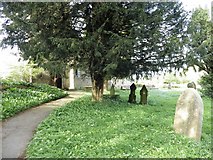 SD5678 : Path in the churchyard by Jon Alexander