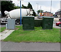 Telecoms cabinets on a Chandler