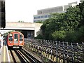 Hanger Lane tube station - eastbound platform