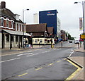 Southampton Road pelican crossing opposite Eastleigh railway station