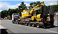 Heavy load descends Rumney Hill, Cardiff