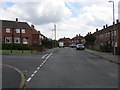 Withens Road at its junction with Nussey avenue in Birstall