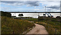 Looking down on the picnic area at Port Sunlight River Park