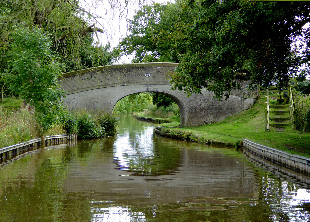 Starkey's Bridge north of Wrenbury in... © Roger D Kidd :: Geograph ...