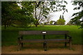 SP5107 : J.R.R. Tolkien memorial bench, University Parks, Oxford by Christopher Hilton