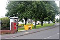 Letterbox and phonebox in Knockentiber