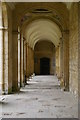 SP5106 : All Souls College, Oxford: colonnade under the Codrington Library by Christopher Hilton