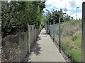 Alleyway leading to Hampden Park Station