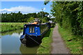 Blue boat and blue sky, Oxford Canal at Cropredy