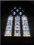 TQ6821 : St Thomas à Becket, Brightling: stained glas window (D) by Basher Eyre