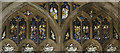 SP2864 : Window n1 traceries, Beauchamp chapel, St Mary's church, Warwick by Julian P Guffogg
