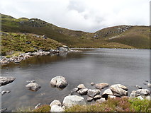 NN8455 : South shore of Lochan a' Chait by Andy Stott