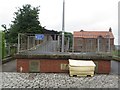TA0541 : West end of the footbridge crossing the River Hull at Hull Bridge by Graham Robson
