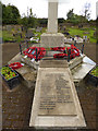 SE2126 : Birstall parish churchyard (5) - war memorial tablets by Stephen Craven
