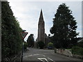 Church spire in Crieff