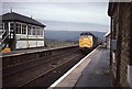 SD7891 : A train pulling into Garsdale Station by Philip Halling