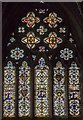 SX9292 : Stained glass window, Exeter Cathedral by Julian P Guffogg