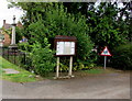 SO9233 : Parish Council noticeboard, Ashchurch by Jaggery