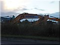 Excavators by Tull Way, Thatcham