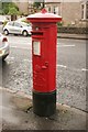 George V pillar box, Eldon Street, Greenock