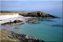 NR3890 : A swim at Cable Bay, Colonsay by Julian Paren