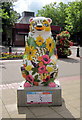 Birmingham Big Sleuth Flower Bear in Mell Square