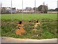 Foxholes in grounds of Magdalen Road former convent