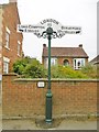 Old Milepost by the A3400, Church Street, Shipston-on-Stour