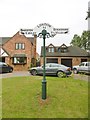 Old Milepost by the A3400, Stratford Road, Tredington