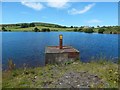 NS2774 : Whinhill Reservoir: sluice by Lairich Rig